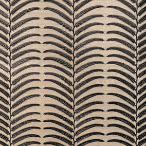 Kravet Wallpaper Plantae Emb Sisal Noir