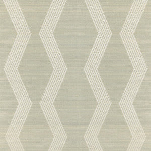 Kravet Wallpaper Chainlink Emb Sisal Ice
