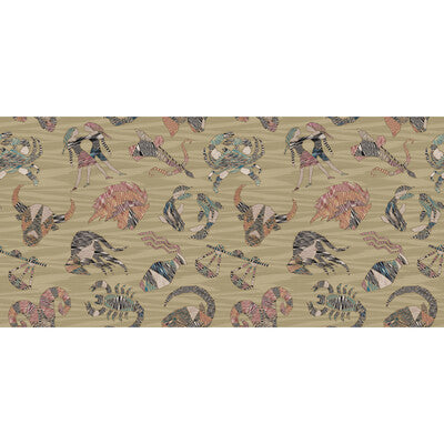 Kravet Couture - Wallcovering - W3853.1616.0 - Wallcovering - VINYL ON NON WOVEN - 100% - Italy </p><p>Repeat: H: , V: 27.5 21 - My Fabric Connection -