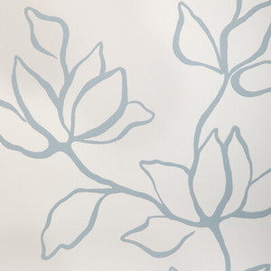 Kravet Wallpaper Floral Sketch Wp Chambray W3886.51.0