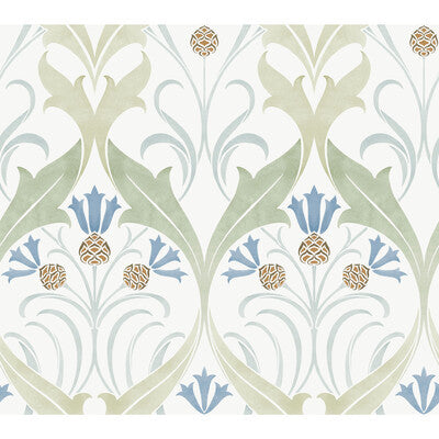 Kravet Design - Wallcovering - W3930.315.0 - Wallcovering - NON WOVEN - 100% - United States </p><p>Repeat: H: , V: 27.5 21 - My Fabric Connection -
