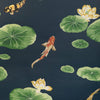Kravet Wallpaper Lotus Pond Wp Lagoon W4146.315.0