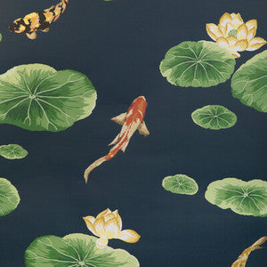 Kravet Wallpaper Lotus Pond Wp Lagoon W4146.315.0