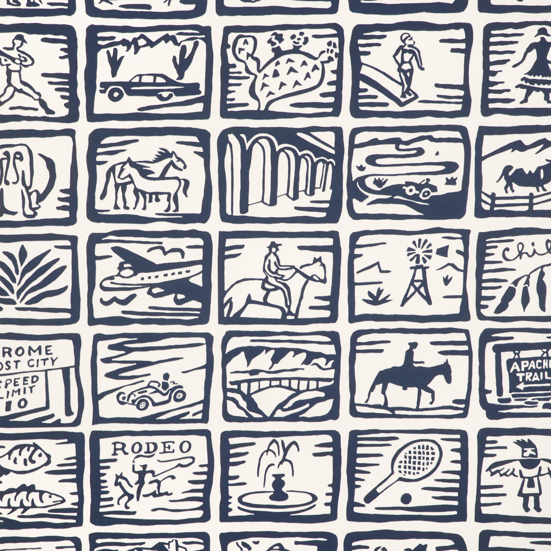 Kravet Couture Wallcovering Blue