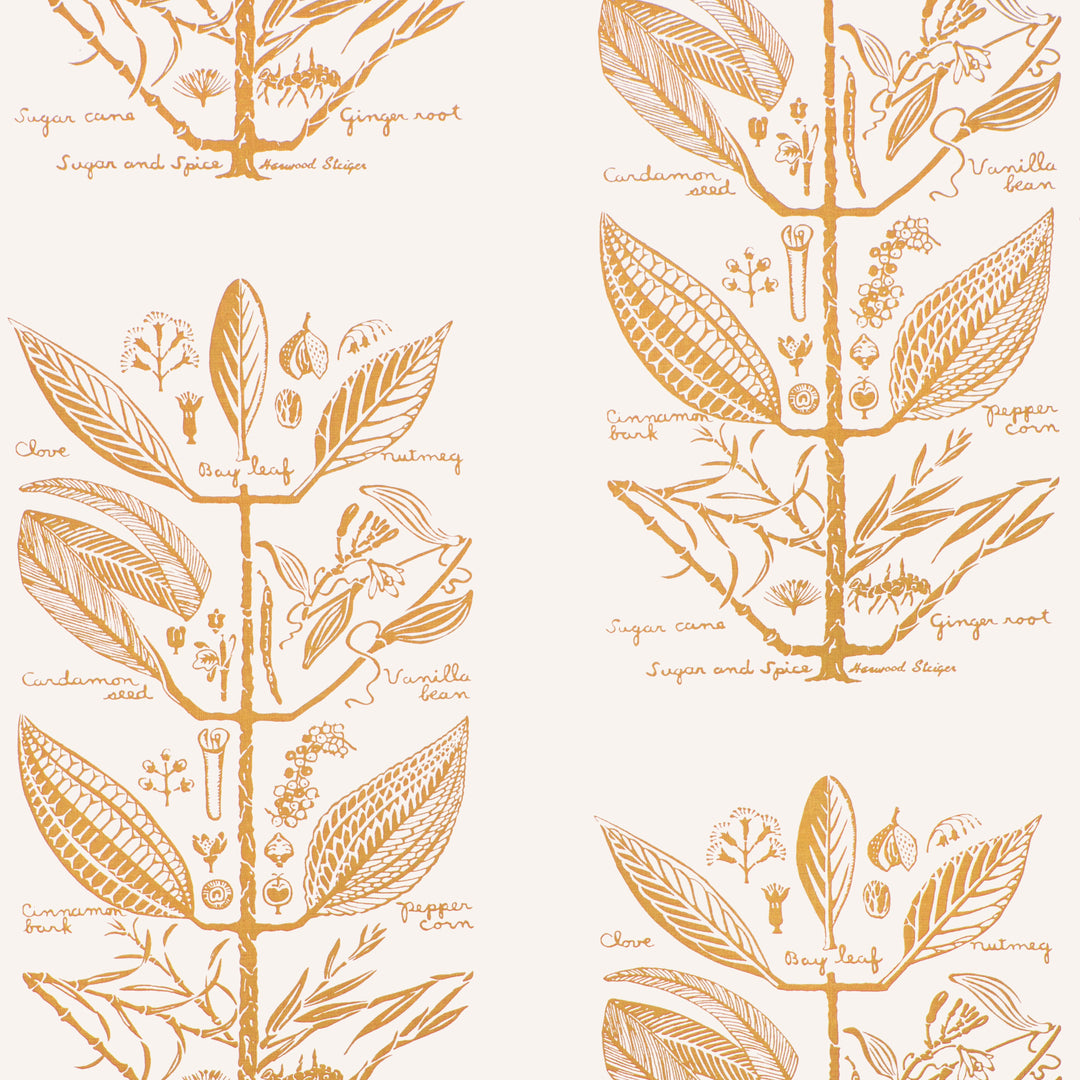 Kravet Couture Wallcovering Gold