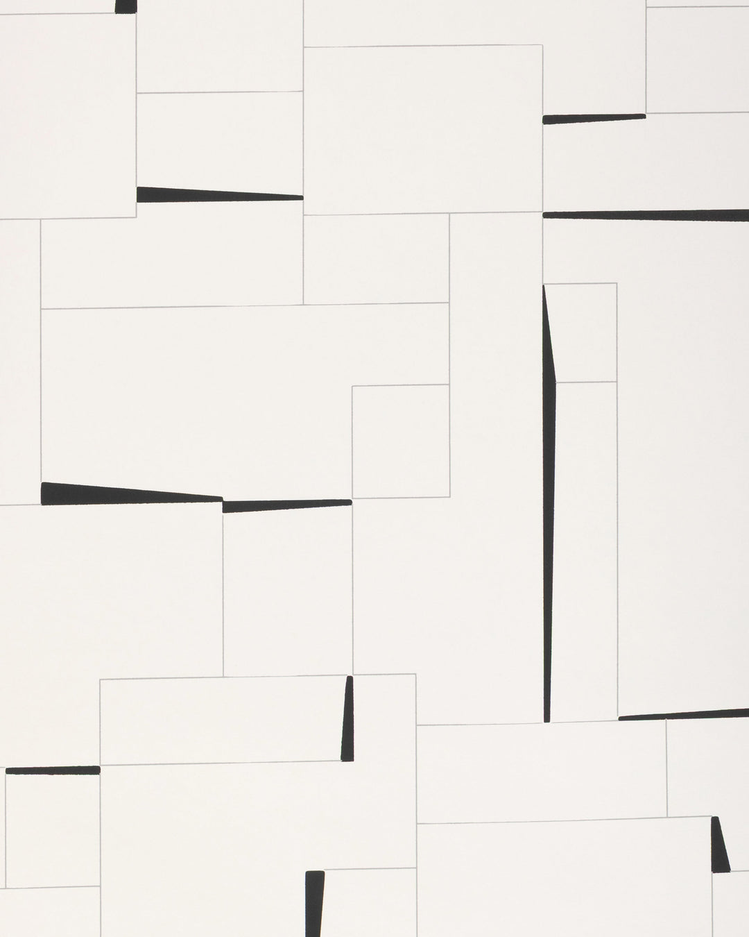 Kravet Couture Wallcovering Ivory/Noir