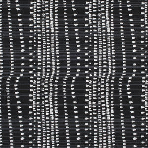 Thibaut Fabric Cape Town Black W710108