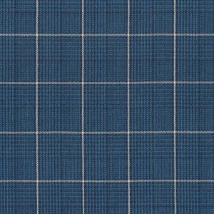 Thibaut Fabric Grassmarket Check Navy W710201