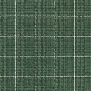 Thibaut Fabric Grassmarket Check Forest Green W710202