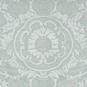 Thibaut Fabric Earl Damask Robin's Egg W710839