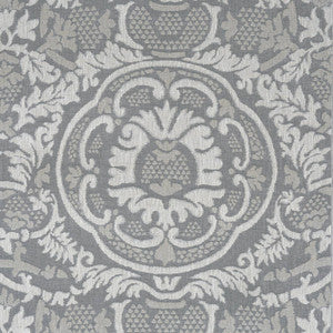Thibaut Fabric Earl Damask Charcoal W710840