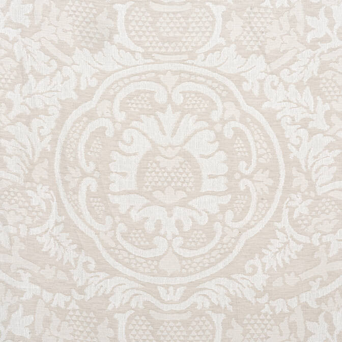 Earl Damask Flax W710841 by Thibaut Fabric Thibaut Fabric Earl Damask Flax W710841Fabric Heritage Fabric Book 100% Linen INDIA </p><p>Repeat: V: 24.5 54 - Fabric Carolina -