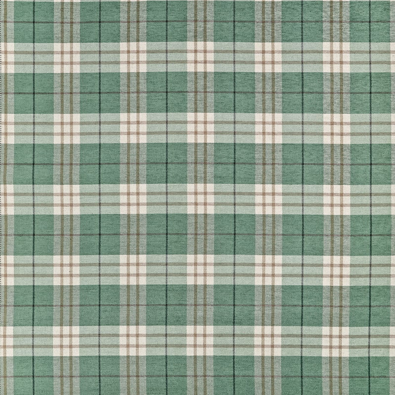Thibaut Fabric PERCIVAL PLAID - Pine