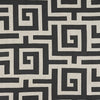 Thibaut Fabric Tulum Applique Black on Natural W713221