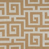Thibaut Fabric Tulum Applique Wheat on Natural W713224