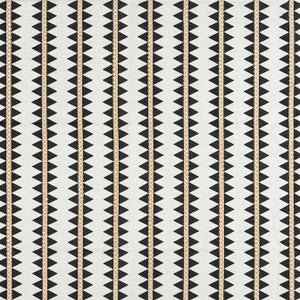 Thibaut Fabric Reno Stripe Embroidery Black W713240