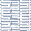 Thibaut Fabric Architect Embroidery Blue W713627