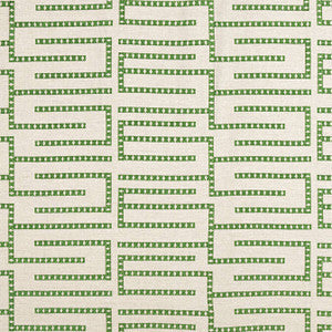 Thibaut Fabric Architect Embroidery Emerald W713628