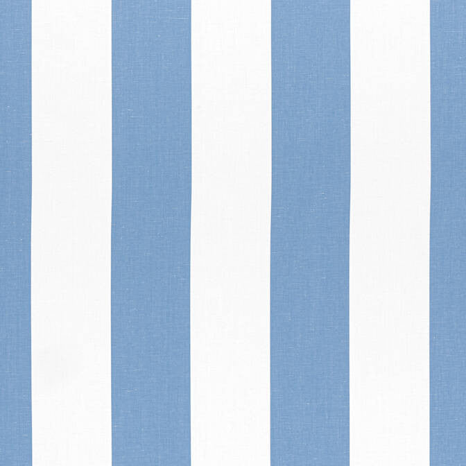 Bergamo Stripe Blue W713638 by Thibaut Fabric Thibaut Fabric Bergamo Stripe Blue W713638Fabric Grand Palace Fabric Book 50% Cotton, 50% Linen ITALY </p><p>Repeat: V: - 54 - Fabric Carolina -