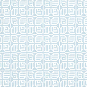 Thibaut Fabric Labyrinth Velvet Spa Blue W713643