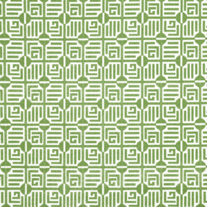 Thibaut Fabric Labyrinth Velvet Emerald W713645