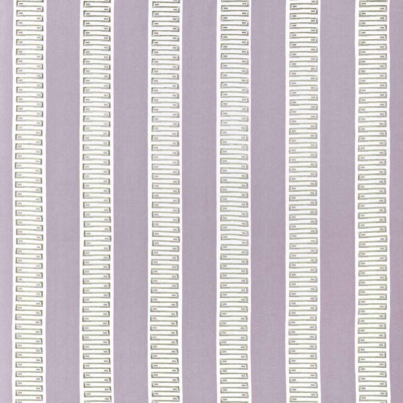 Thibaut Fabric W714633 RARITAN LINE EMBROIDERY - Lilac