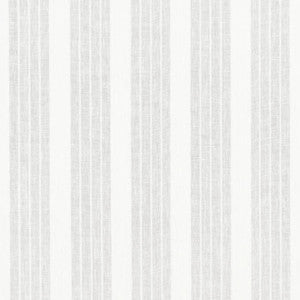 Thibaut Fabric Crystal Stripe Ivory W72916