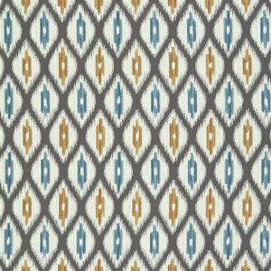 Thibaut Fabric Rajah Charcoal W73364