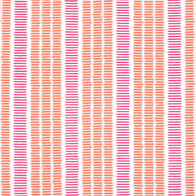 Topsail Stripe Coral and Peony W73512 by Thibaut Fabric Thibaut Fabric Topsail Stripe Coral and Peony W73512Fabric Landmark 100% Polyester (UV) U.S.A. </p><p>Repeat: V: 8.5 54 - Fabric Carolina -