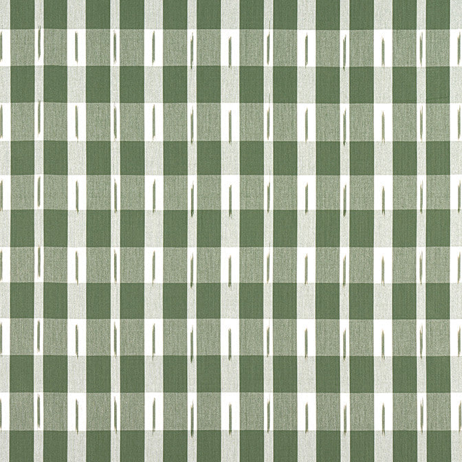 Ellastone Check Green W736437 by Thibaut Fabric Thibaut Fabric Ellastone Check Green W736437Fabric Indienne Fabric Book 100% Cotton INDIA </p><p>Repeat: V: 4.5 54 - Fabric Carolina -
