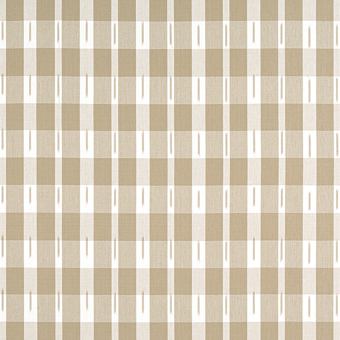 Ellastone Check Beige W736441 by Thibaut Fabric Thibaut Fabric Ellastone Check Beige W736441Fabric Indienne Fabric Book 100% Cotton INDIA </p><p>Repeat: V: 4.5 54 - Fabric Carolina -