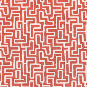 Thibaut Fabric Terrace Lane Coral W742029