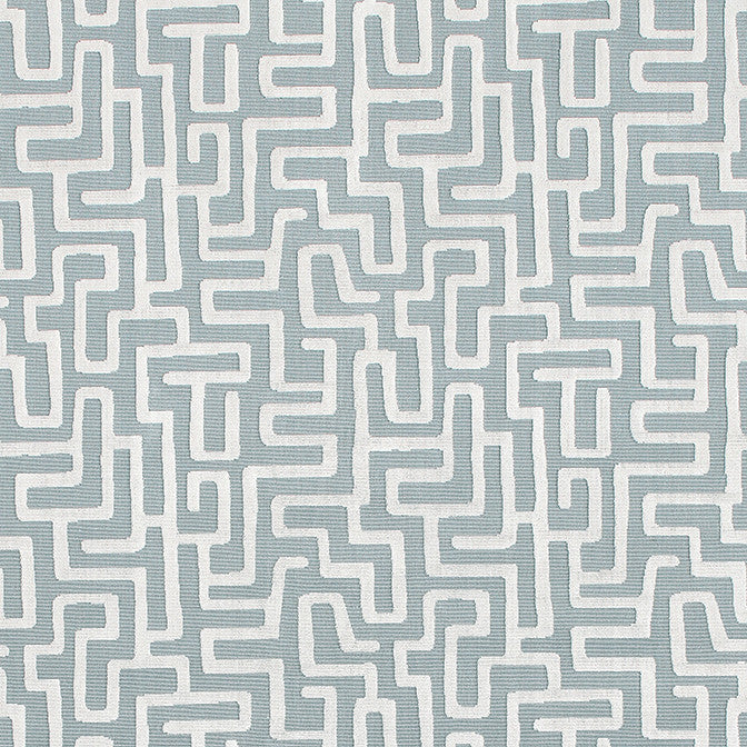 Terrace Lane Spa Blue W742030 by Thibaut Fabric Thibaut Fabric Terrace Lane Spa Blue W742030Fabric Sojourn Fabric Book 100% Cotton INDIA </p><p>Repeat: V: 12.5 54 - Fabric Carolina -