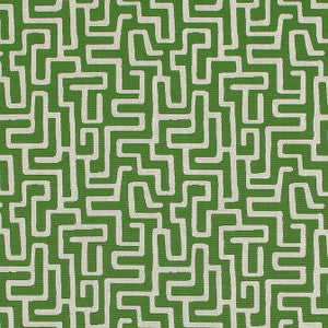 Thibaut Fabric Terrace Lane Spring Green W742033