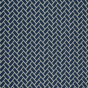 Thibaut Fabric Cobblestone Navy W74224
