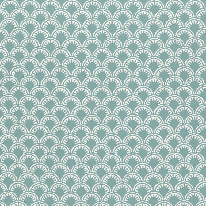 Maisie Pool W74641 by Thibaut Fabric Thibaut Fabric Maisie Pool W74641Fabric Festival 100% Polyester (UV) UNITED STATES </p><p>Repeat: V: 1.62 54 - Fabric Carolina -