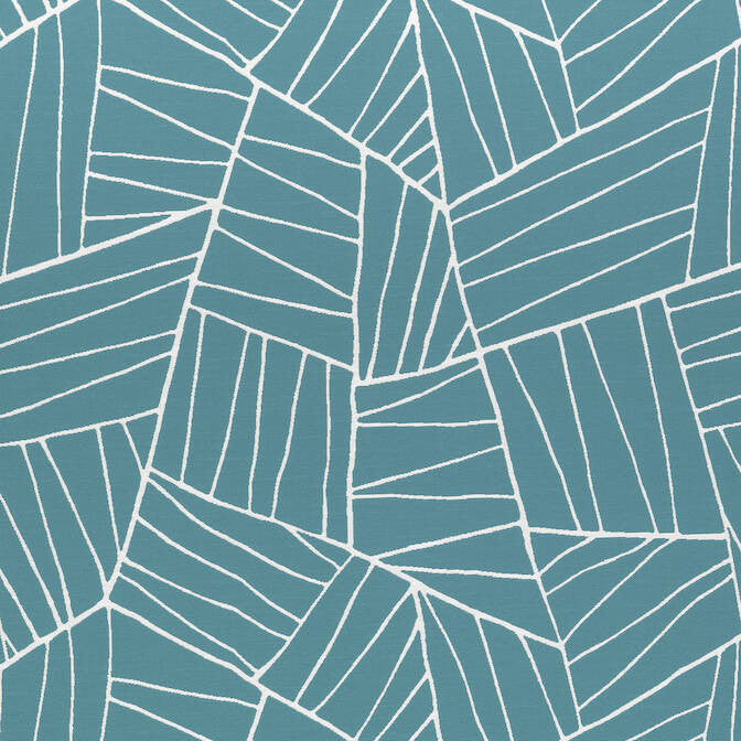 Jordan Teal W74663 by Thibaut Fabric Thibaut Fabric Jordan Teal W74663Fabric Festival 100% Polyester (UV) UNITED STATES </p><p>Repeat: V: 23.5 54 - Fabric Carolina -