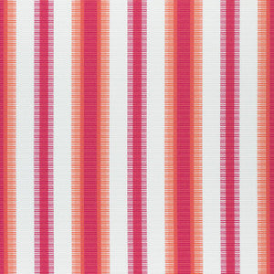 Thibaut Fabric Samba Stripe Magenta and Coral W74666