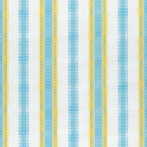 Thibaut Fabric Samba Stripe Sky and Sunshine W74671
