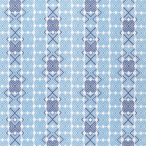 Thibaut Fabric Jinx Sky and Royal Blue W74677