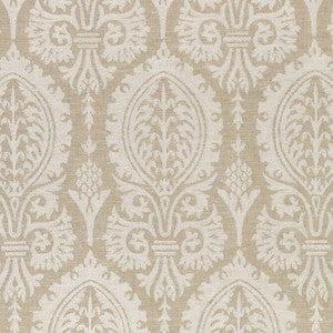 Thibaut Fabric Sir Thomas Embroidery Flax W772569