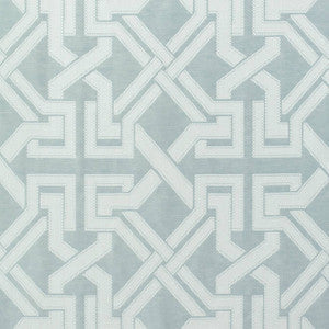 Thibaut Fabric Benedetto Aqua W772580