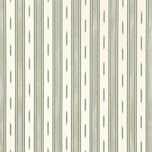 Thibaut Fabric Odeshia Stripe Spruce W781307