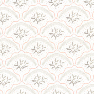 Aoc Wallpaper W7845 Vine Scallop 1 Blossom