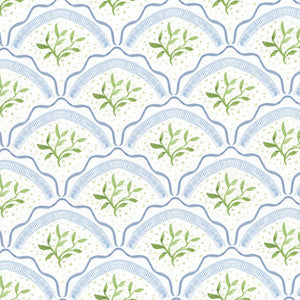 Aoc Wallpaper W7845 Vine Scallop 2 Spring