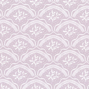 Aoc Wallpaper W7845 Vine Scallop 3 Lilac