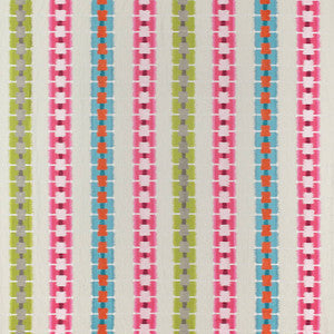 Thibaut Fabric Sri Lanka Embroidery Pink W788713