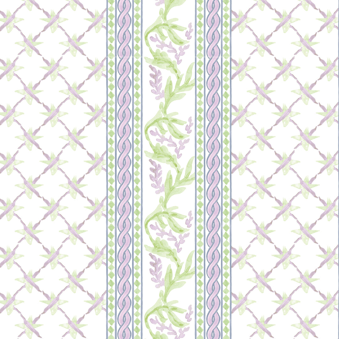 W7901 Ribbon 3 Lilac by Aoc Designer Wallcovering W7901 Ribbon 3 Lilac by Aoc Wallcovering THE ART OF COLOR SANCTUARY WALLPAPER 100%OTH Usa Horizontal: 9 and Vertical: 3.625 27 in - Fabric Carolina -