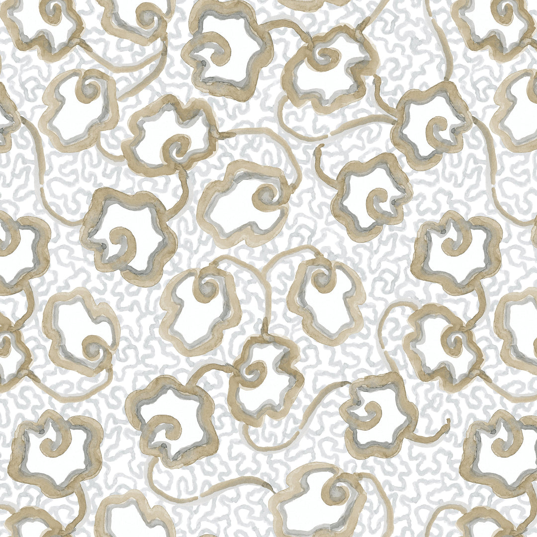 W7903 Waterlily 5 Driftwood by Aoc Designer Wallcovering W7903 Waterlily 5 Driftwood by Aoc Wallcovering THE ART OF COLOR SANCTUARY WALLPAPER 100%OTH Usa Horizontal: 27 and Vertical: 10.75 27 in - Fabric Carolina -