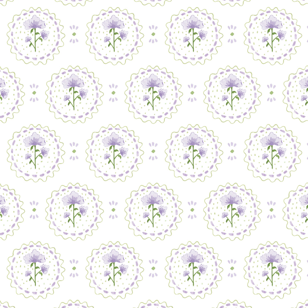 W7912 Orchard 4 Wisteria by Aoc Designer Wallcovering W7912 Orchard 4 Wisteria by Aoc Wallcovering THE ART OF COLOR MORNINGSIDE II WALLPAPER 100%OTH Usa Horizontal: 3.375 and Vertical: 5 27 in - Fabric Carolina -